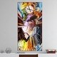 preview thumbnail 3 of 8, Designart 'Layers of Inner Paint' Oversized Abstract Wall CLock