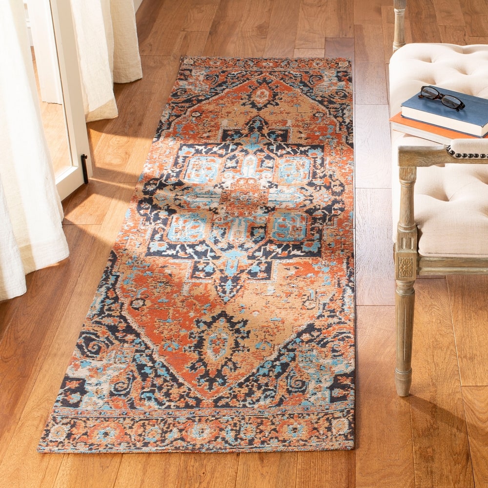 SAFAVIEH Classic Vintage Boho Aishah Boho Oriental Cotton Rug
