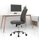 preview thumbnail 17 of 39, Home Office Desk Chair Task Chairs Swivel Ribbed Task Vanity Chair