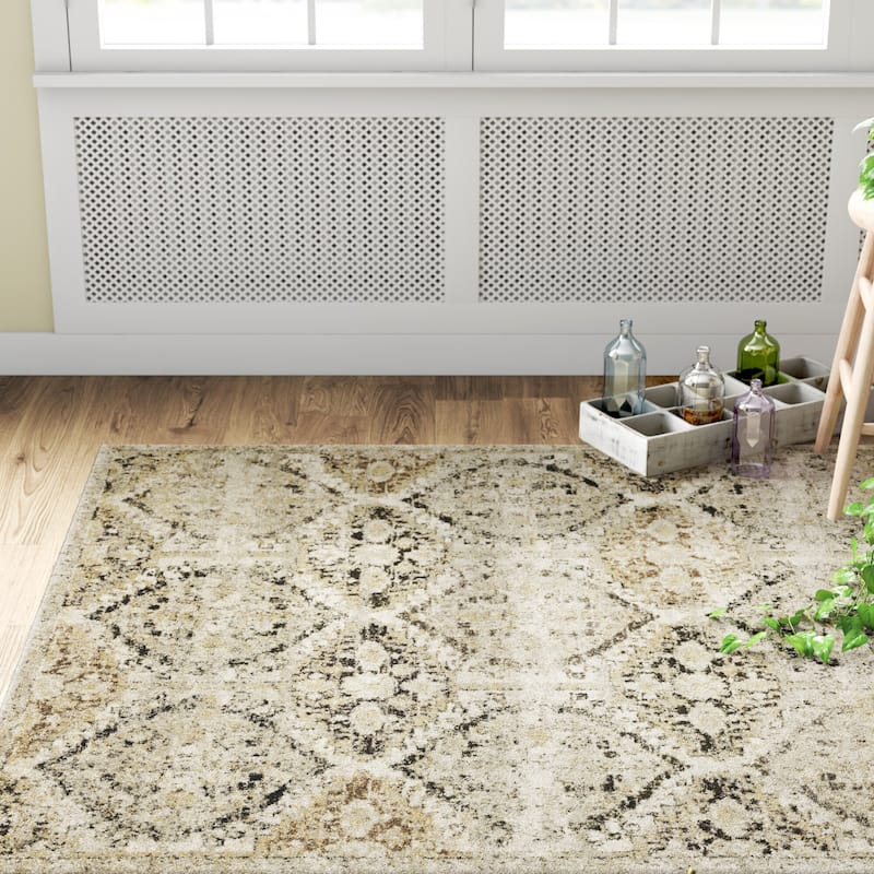 Vista Home Freya Vintage Trellis Area Rug