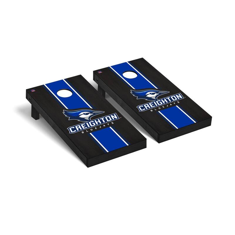 Creighton Bluejays 2x4 Pro Cornhole Boards - V5 - Include Case & Lights