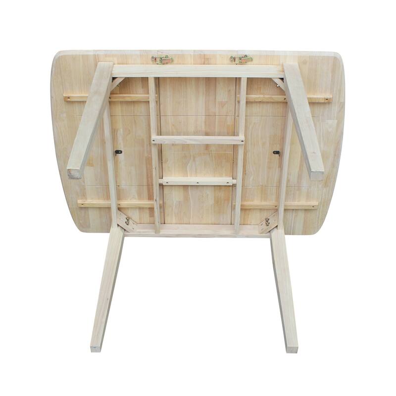 International Concepts Unfinished Shaker-style Parawood Dining Table with Butterfly Extension