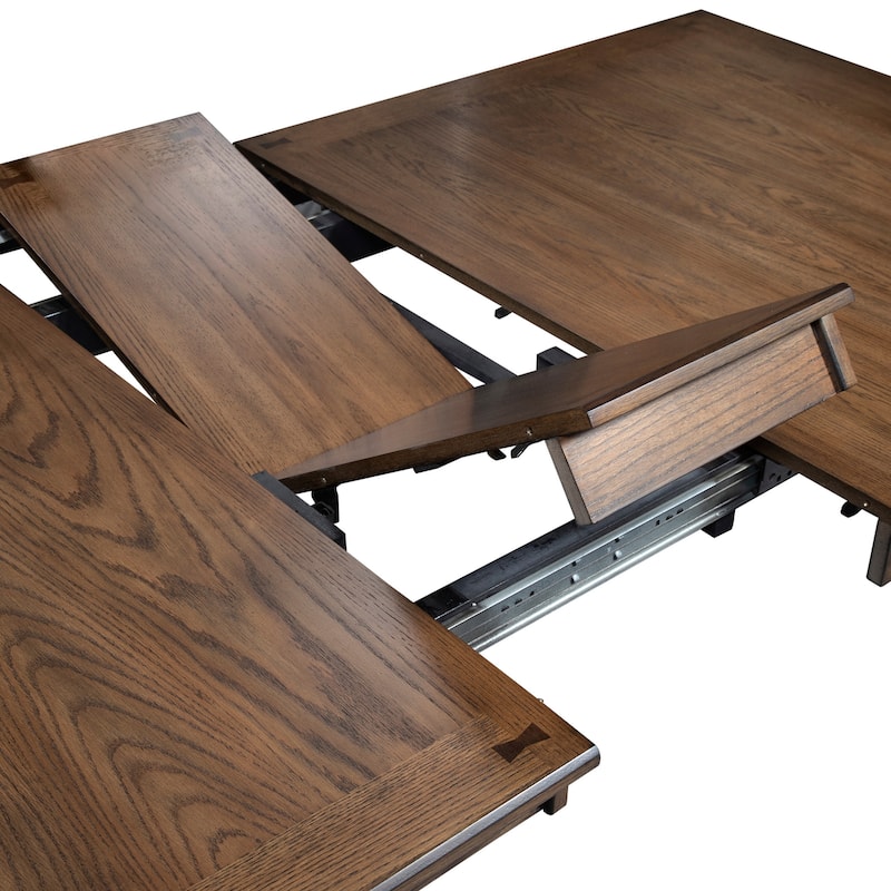 Santa Rosa Antique Honey 5 Piece Rectangular Table Set