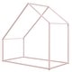 preview thumbnail 20 of 22, Twin Metal House Bed with Low Platform Design