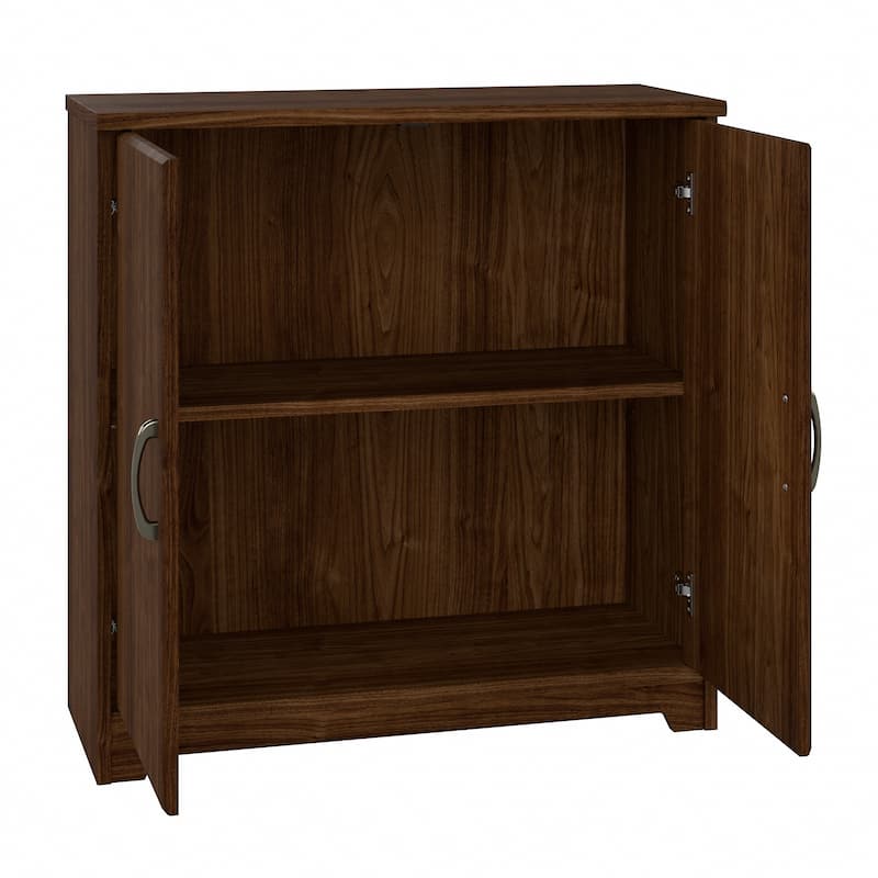 Cabot Small Entryway Cabinet with Doors by Bush Furniture