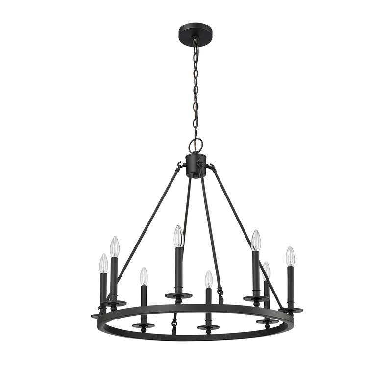 Millennium Lighting 46708 Florence 8 Light 28" Wide Taper Candle