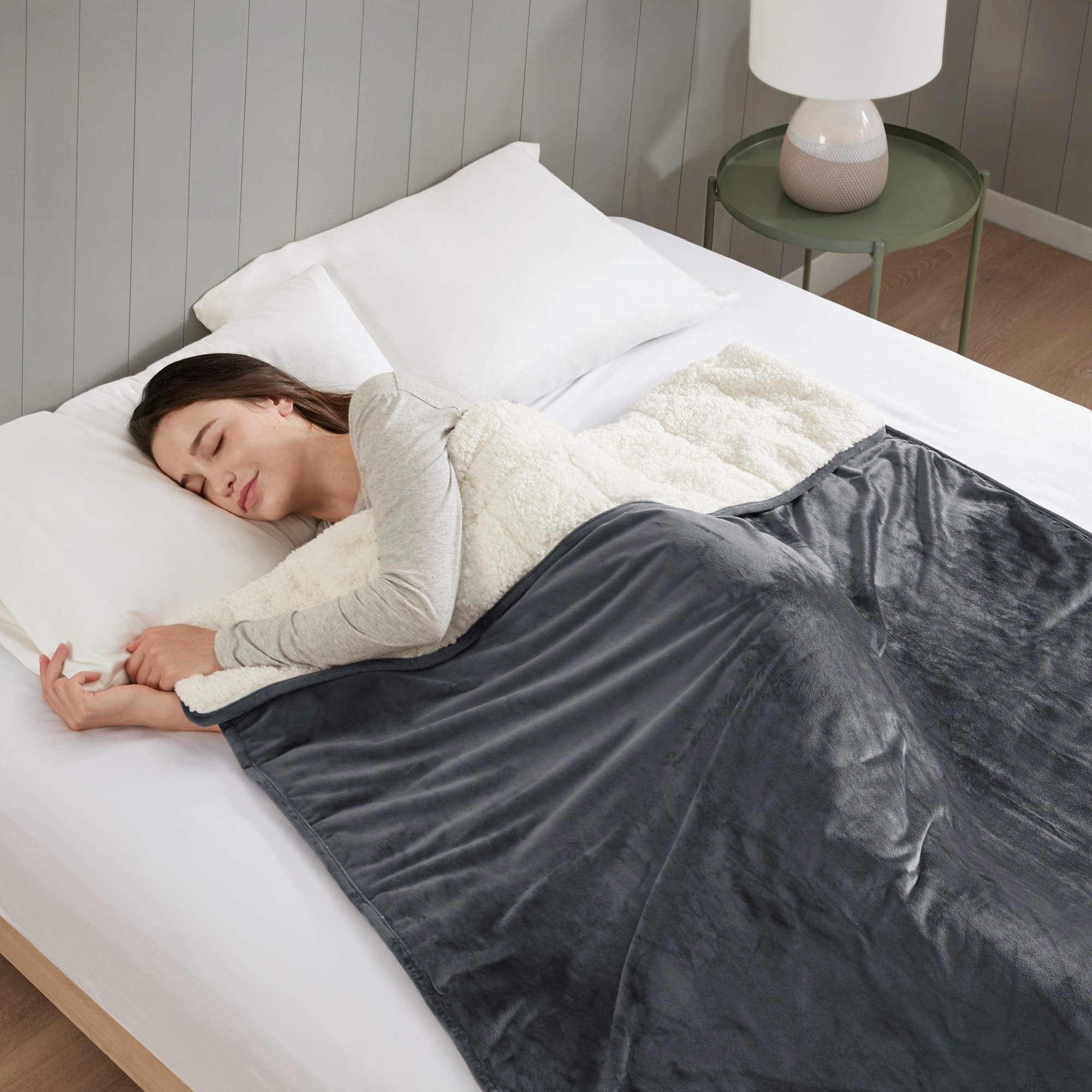 Sleep philosophy velvet cheap to berber weighted blanket