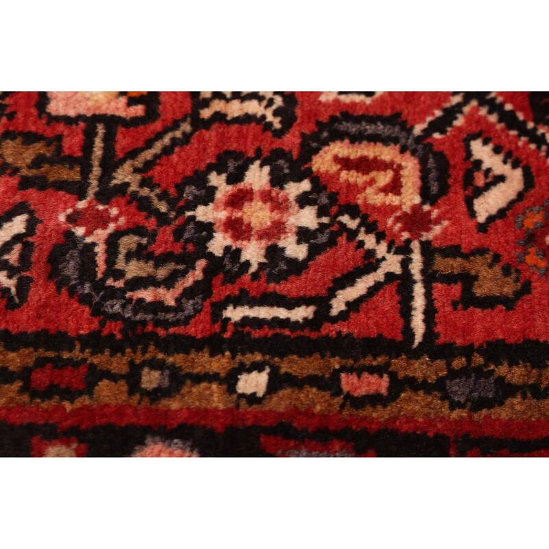 ECARPETGALLERY Hand-knotted Andelz Red Wool Rug - 3'1 x 9'5