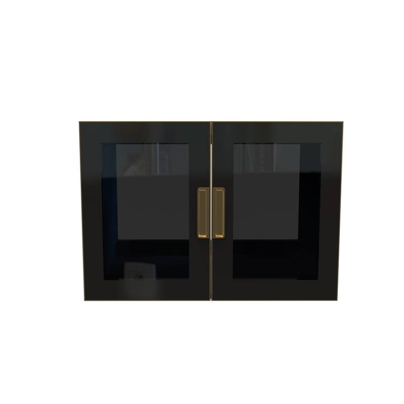 Rosario Wall Mounted Bathroom Vanity, Base Only - 30"