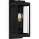 preview thumbnail 1 of 6, Eastover 1-Light Earth Black Outdoor Wall Lantern