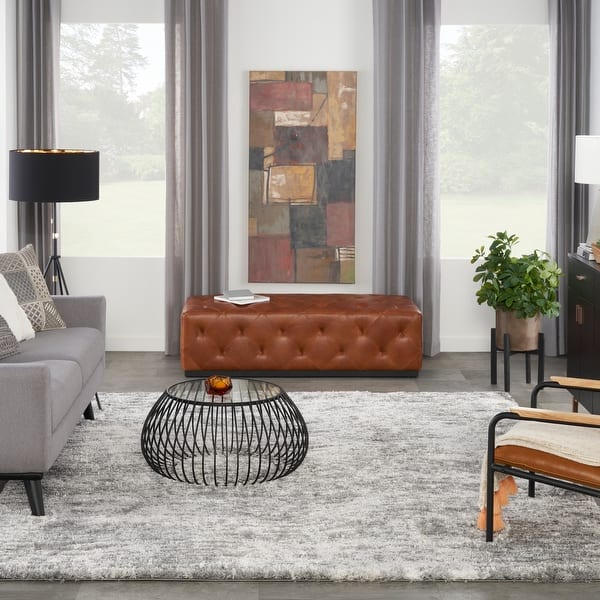 slide 2 of 17, Nourison Luxurious Shag Plush Contemporary Abstract Area Rug