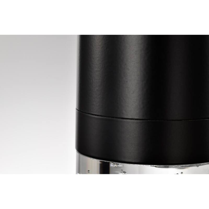 Lacey 2 Inch LED Mini Pendant RGB/TW Starfish Enabled Matte Black with K9 Bubble Crystal