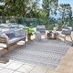 preview thumbnail 39 of 114, Gertmenian Solterra Bohemian Moroccan Global Weather Resistant Polypropylene Flatweave Indoor/ Outdoor Area Rug Collection
