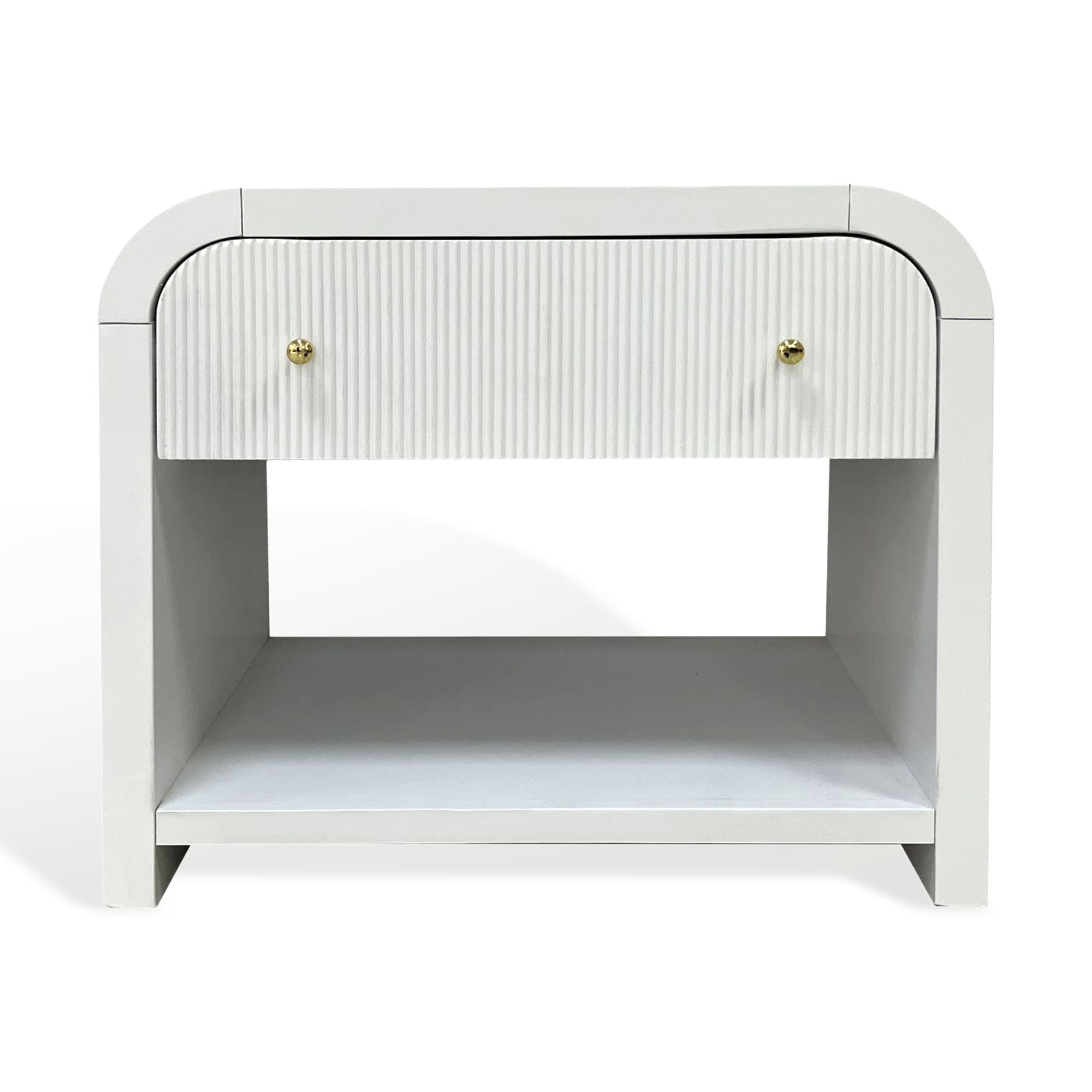 Curved nightstand discount