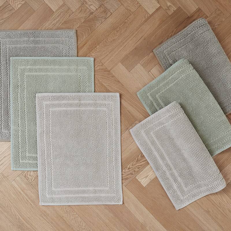Hunter Luxe Looped Cotton Bathmats