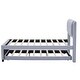 preview thumbnail 8 of 8, Full Platform Bed with Adjustable Trundle