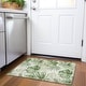 preview thumbnail 46 of 50, Machine Washable Indoor/ Outdoor Coastal Palm Chantille Rug