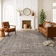 preview thumbnail 21 of 26, World Rug Gallery Vintage Border Stone Gray Indoor High-Low Area Rug 7'10" x 10'