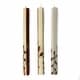 preview thumbnail 4 of 7, Handmade Dinner Taper Candles Kiwanja Design, Set of 3 (South Africa)