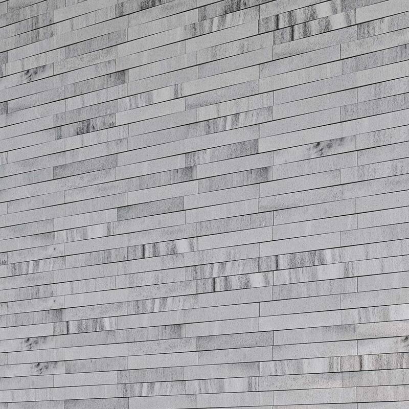 Cruz Bay Studio MKT22827 Weave - 6" x 22" Brick Wall Tile - Honed - Lunar
