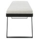 preview thumbnail 6 of 5, Uttermost Hover Modern Bench - 53 W X 19 H X 16 D (in)