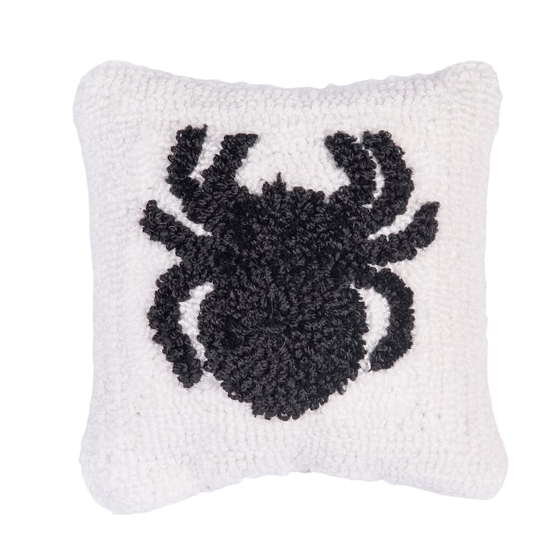 Mini Spider Hooked Pillow