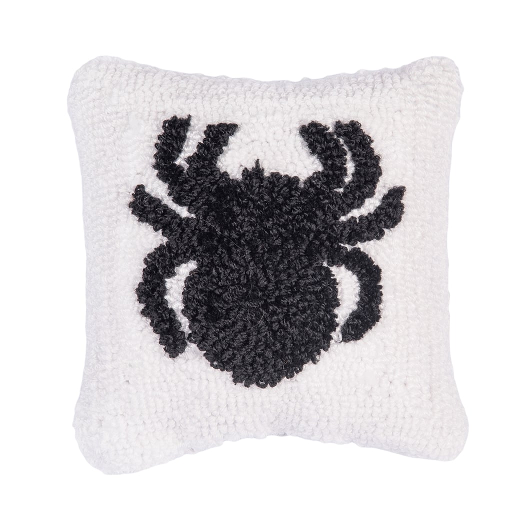 Mini Spider Hooked Pillow