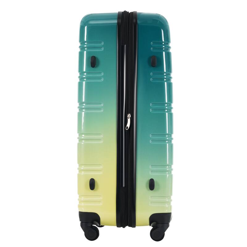 3 Piece Expandable Lightweight Hardshell Luggage Sets with Spinner Wheels and TSA Lock, for Home Travel, 20" 24" 28" Available