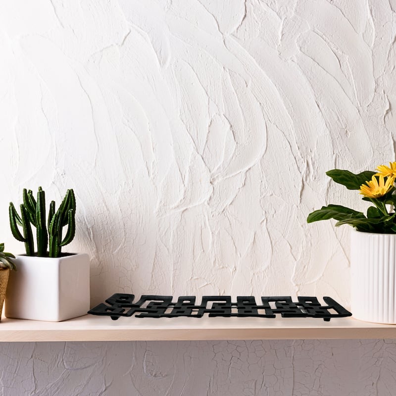 Decorative Handmade Aluminum Modern Tray