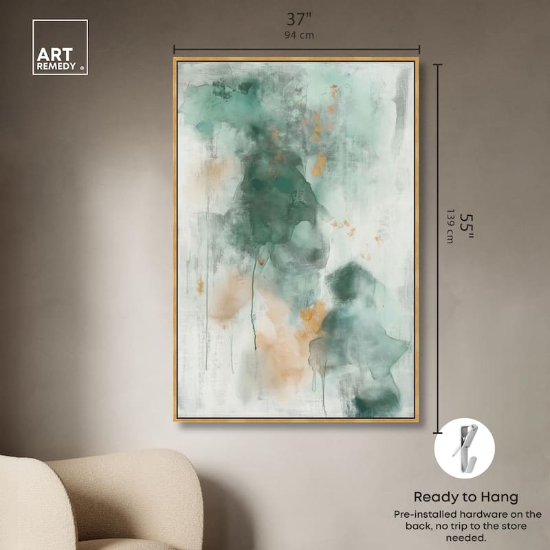 Verdant Vapors I Canvas by Art Remedy
