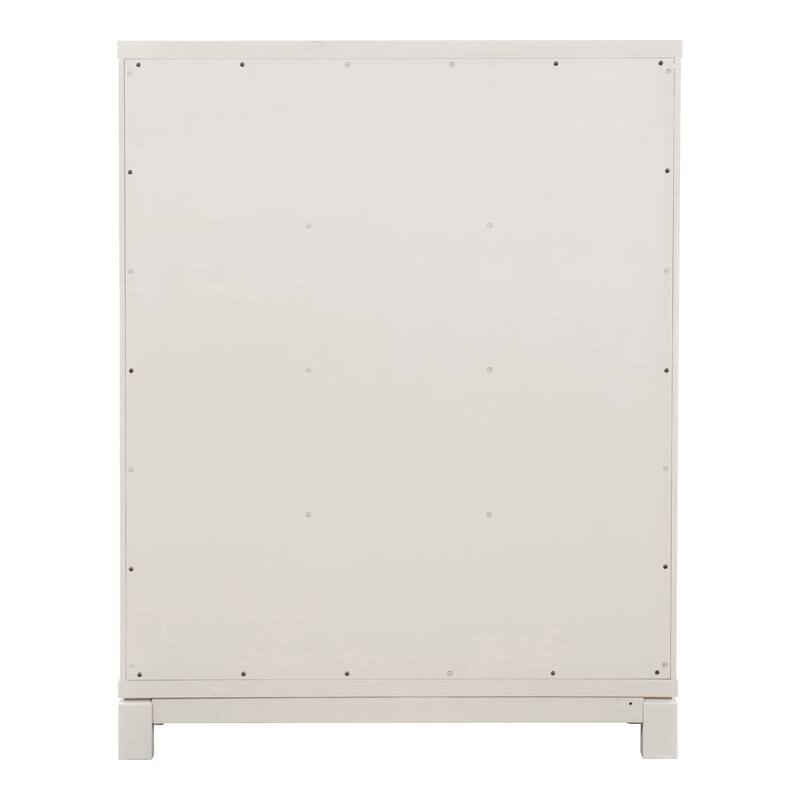 Furniture of America Nansice 6-Piece Weathered Grey Wood Panel Bedroom Set with LED Headboard