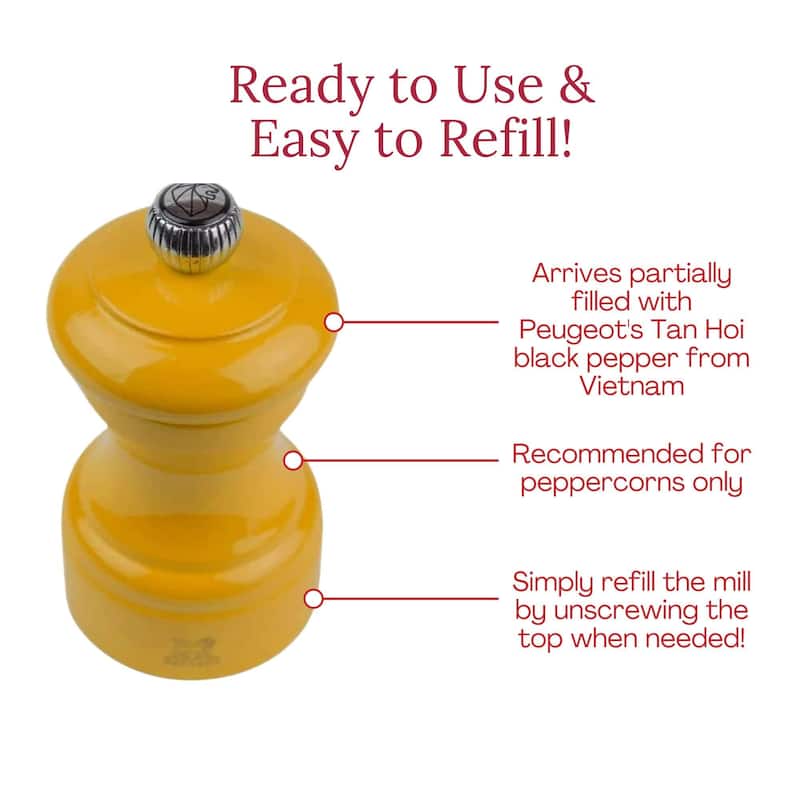 Peugeot Bistro 4 Inch Pepper Mill