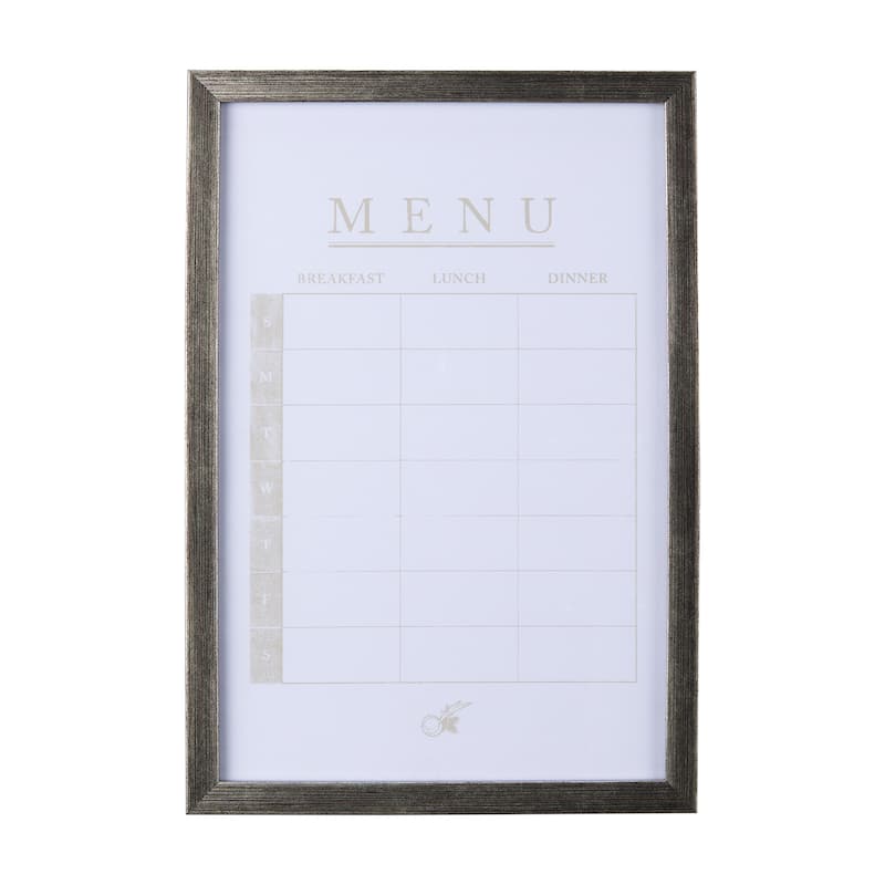Menu I Framed Art Print