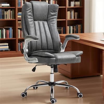 High Back Executive Adjustable Swivel Office Chair, Microfiber Desk Chair