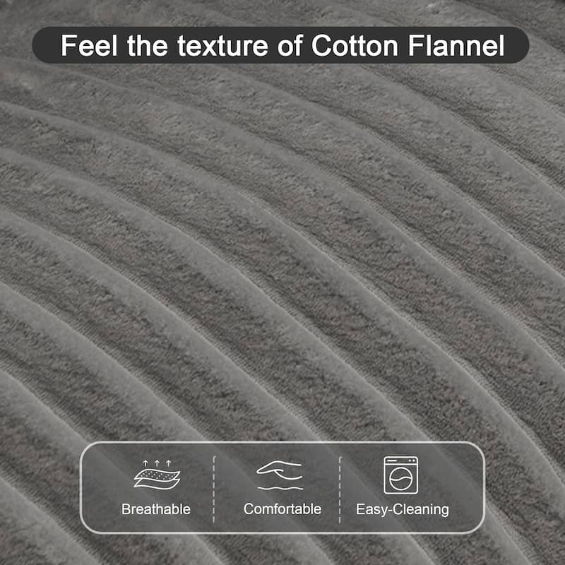 Oversized Plush Modular Sectional Sofa Set L Shaped Couch