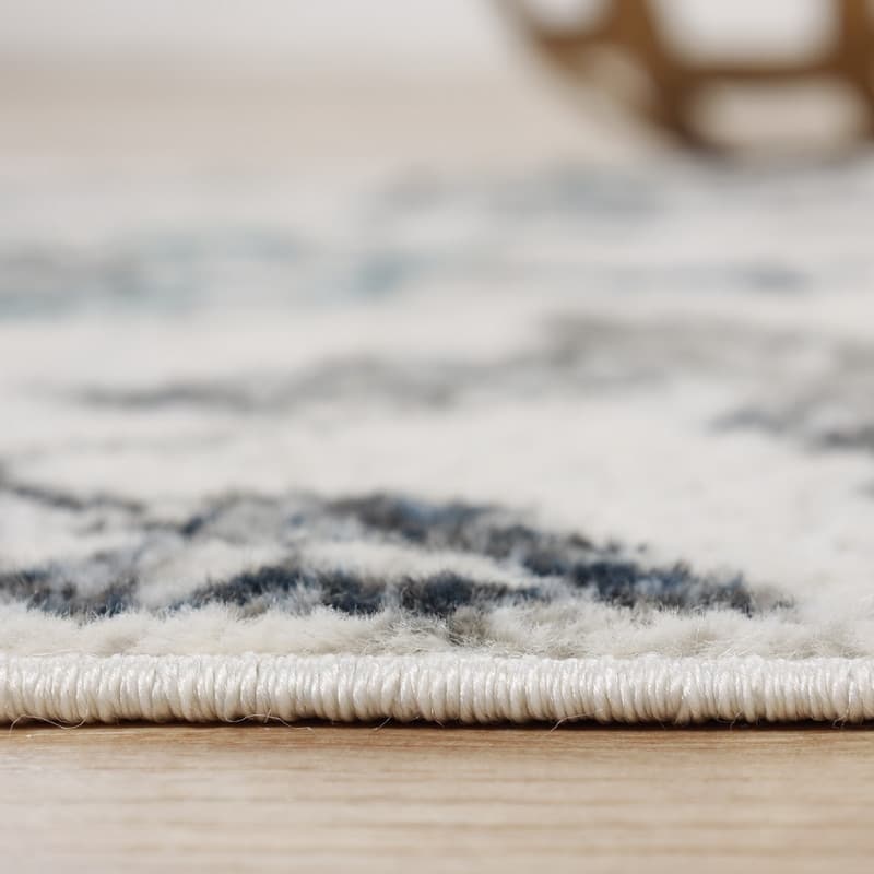 Superior Jacobean Modern Farmhouse Floral Indoor Runner or Area Rug