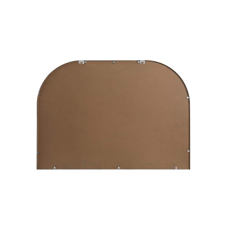 Indigo Home Metal Frame Arch Mirror 42x30 Inch