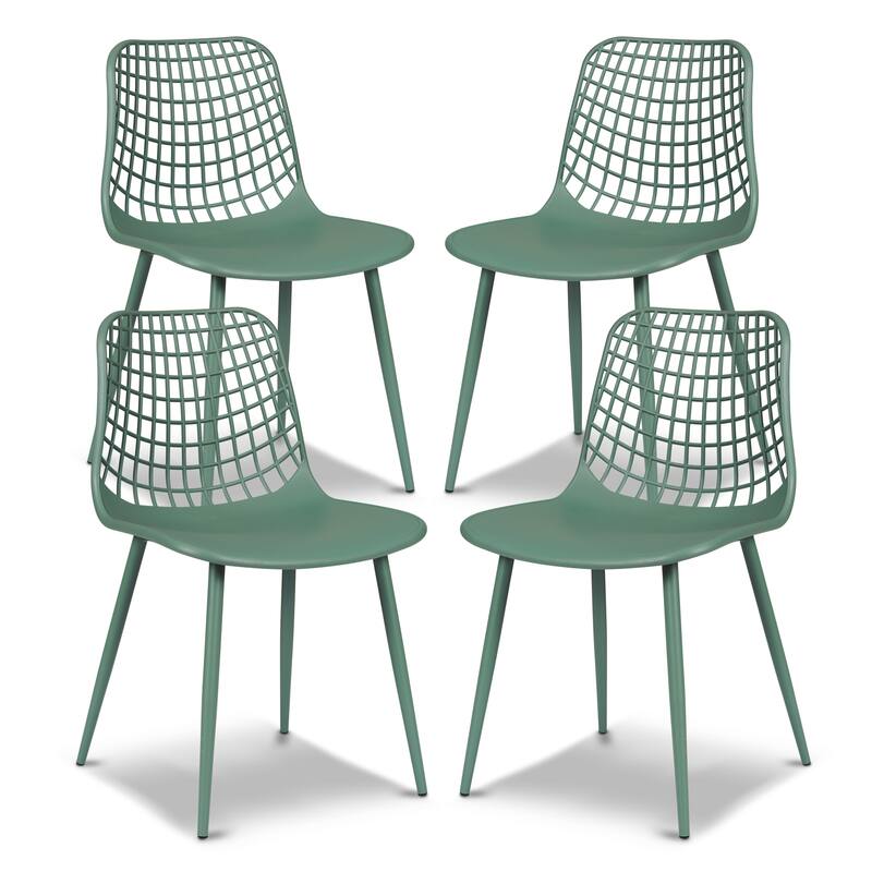 Poly and Bark Marais Dining Chair (Set of 4) - Pistachio Green