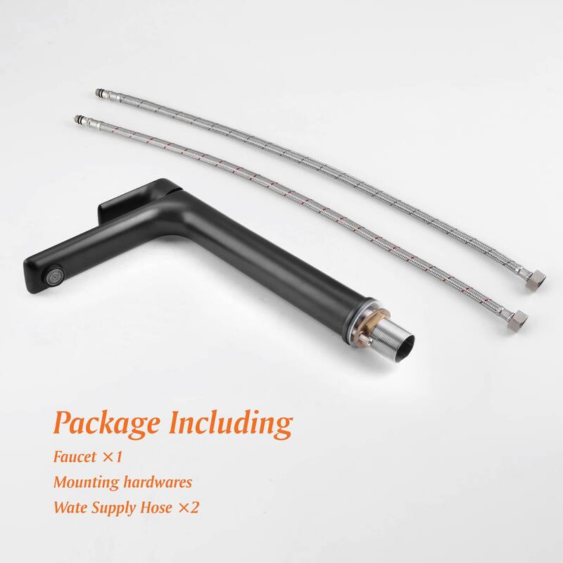 Single Handle Bathroom Vessel Sink Faucet One Hole Bathroom Vessel Faucets Modern Tall High Basin Vanity Mixer Taps With Valve
