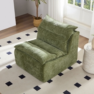 Accent Armless Chair Lazy Floor Seating
