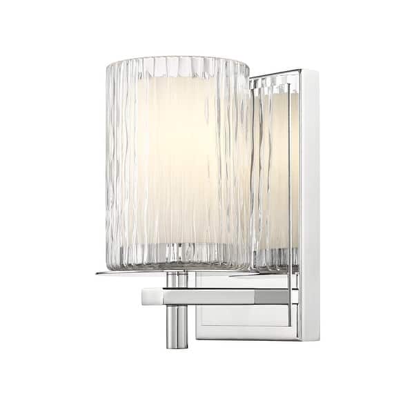 slide 2 of 11, Z-Lite 1949-1S Grayson 9" Tall Wall Sconce Chrome