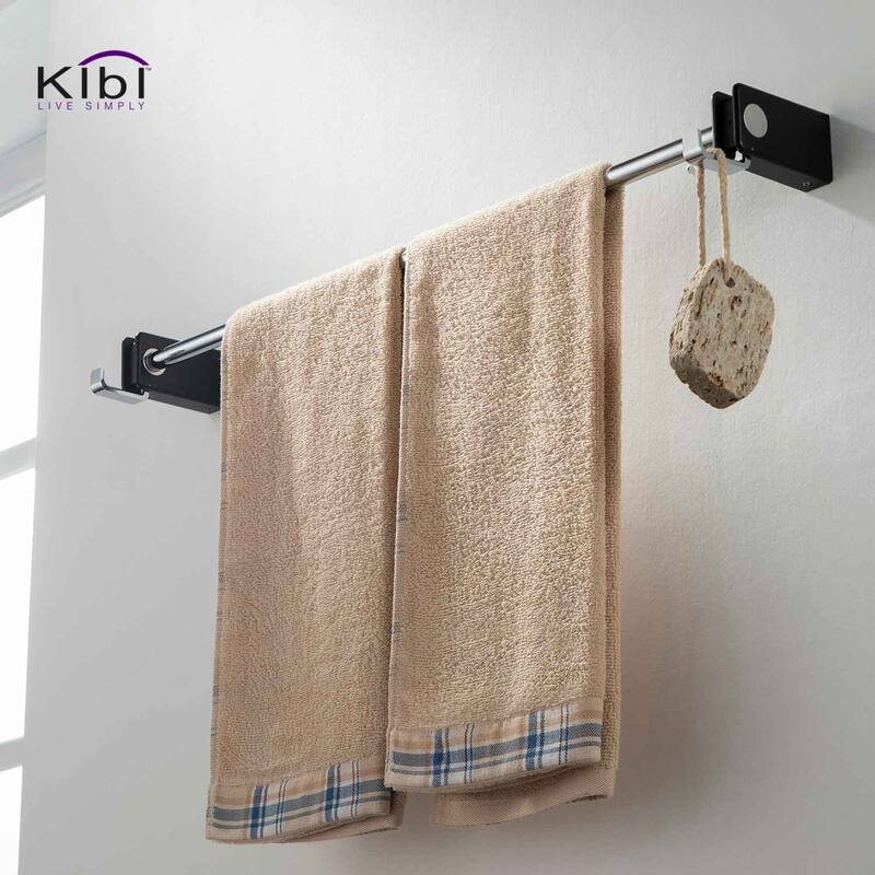 Bathroom Hardware Accessory Towel Wall Mounted Towel Bar with Hook