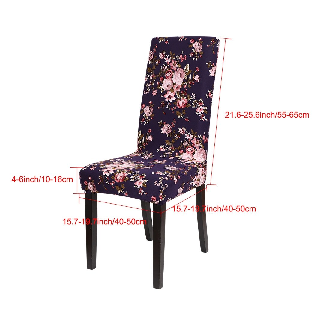 Shop Floral Print Spandex Chair Covers Fit Home Dining Room Seat