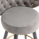 preview thumbnail 22 of 47, Ostweer Furniture Set of 2 Solid Wood Bar Stools - Beige