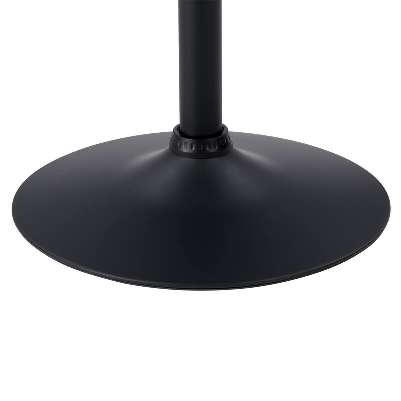 CorLiving Square Adjustable Pedestal Dining Table