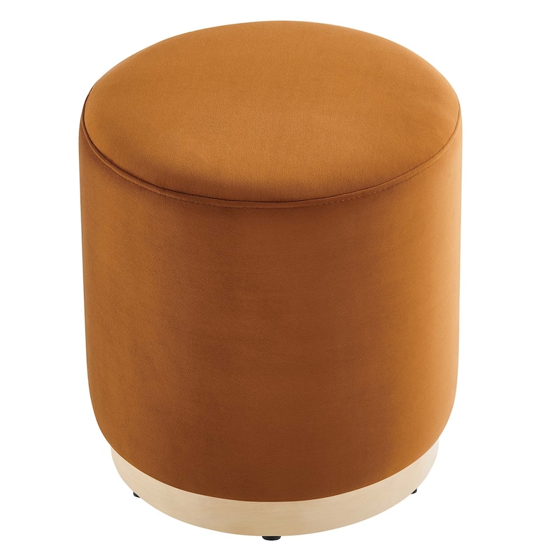 Tilden 16"/23"/29"/38" Performance Velvet Upholstered Ottoman