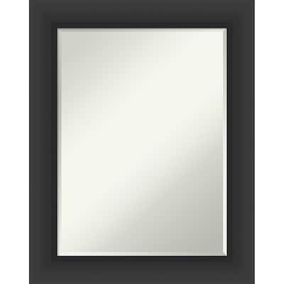 Sloped Half-Inch-Bevel Framed Wall Mirror