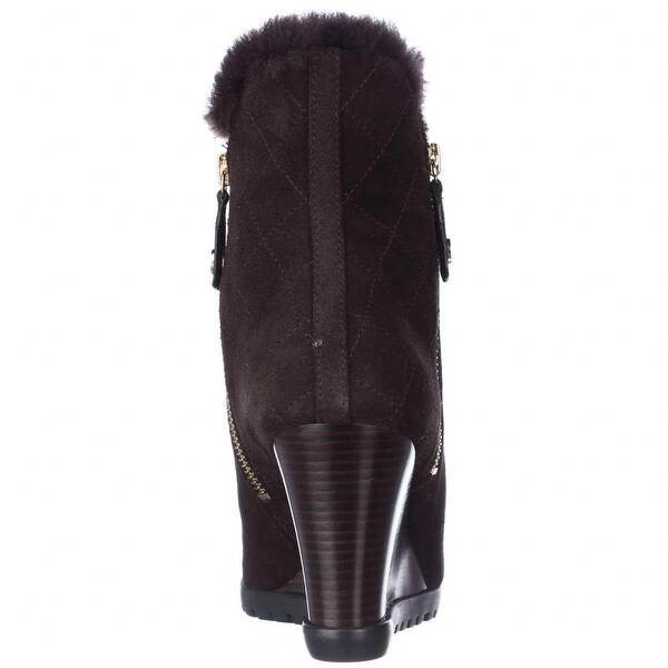 Shop Michael Michael Kors Whitaker Winter Shearling Lined Tall
