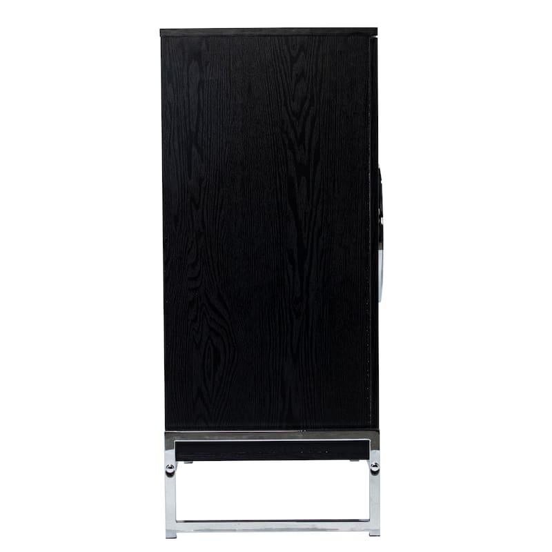 SEI Furniture Pierton Double-Door Bar Cabinet