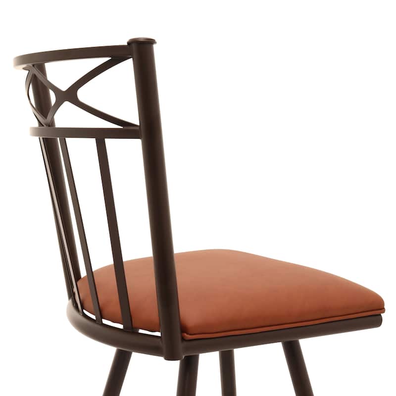 Tempo Furniture Lennix Swivel 26" Counterstool w/ Fully Welded Metal Frame (Commercial Grade) by Furnish Theory (Various Colors)